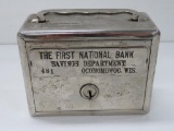 The First National Savings Department, Oconomowoc, Wis Bank