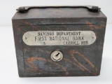 Savings Department First National Bank, Carroll, Neb. Bank