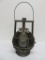 New York Central Lines Railroad lantern, etched globe, Dietz Acme Inspector Lamp, 14