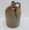 C Hermann & Co Milwaukee salt glaze jug, turkey drippings, 13