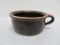 Early stoneware cup/handled bowl, attributed to Milwaukee stoneware