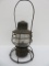 Illinois Central Railroad Adlake lantern, embossed clear globe, 10