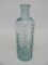 AN Chamberlain Elkhart Ind, Immediate Relief bottle, open pontil, aqua, 4 1/2