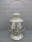 Dietz New York Central Railroad lantern, marked body and embossed clear globe, 10