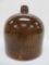 C Hermann & Co brown glaze jug, double stamped, 9