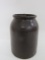 Double stamped JB Maxfield covered jar, 11 1/4