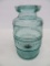 Antique Aqua Air-Tight Fruit Jar, wax sealer, 7