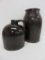 Stoneware Jug and 2 Gallon Jar/Churn