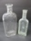 Medicine bottles, Giraffe and Owl, 5 1/2