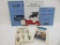 Assorted Model T parts and tool guides and spark plug collectors guide
