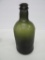 Neat Early Liquor bottle, olive green, large kicked up iron pontil, 9 1/2