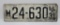 1931 Illinois license plate, some wear noted, 13 1/2