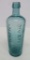 Dr WB Farrell's Arabian Liniment, aqua, iron pontil, 7 1/4