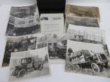 Eleven vintage truck photos, delivery and business trucks, Chas Abresch Co