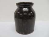 Preserve Jar, attributed to Mineral Point Pottery, 9 1/2