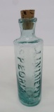 HC Farrell's Arabian Liniment, aqua, open pontil, 4 3/4