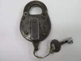 American Express Co Lock with Orbin key, 4