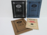 Gramm Berstein Motor Truck vintage auto instruction booklets and service lists