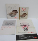 1948 Nash brochures, 4 pieces