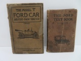 1919 Ford Textbook and 1918 Edition of Model T Ford Car and Ford Farm Tractor