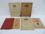 Seven pieces of Gramm Berstein Motor Truck vintage service list manuals Worm Drive