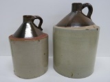 Two cone top jugs, 11