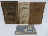 Ford Price Lists and Parts Booklets, three pieces, Model T