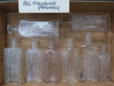 Eight Milwaukee Pharmacy Bottles, 4