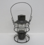 B & O Railroad lantern, Adlake Reliable, globe and lantern marked, 10 1/2