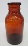 Amber Milwaukee Pickle Co Jar, Wauwatosa Wis, 10