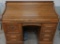 Fantastic 5' Raised Panel Oak S Roll Top Desk