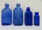 Cobalt antacid and medicine bottles