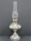 Bradley and Hubbard Nickle plated oil lamp, 1904, 21