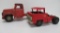 Lumar and Buddy L Truck Cabs, as found, used