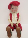 Large Character Doll, Boy, Bisque, JD Kestner Doll, 27