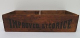 Wooden Improved Licorice Box, 17