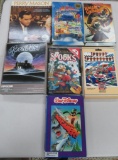 Seven Commodore 64 games with boxes