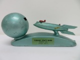 Rocket Ship mechanical Bank, Cudahy State Bank, 8