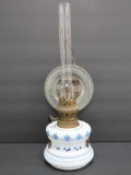 Decorated wall mount oil lamp, deco style, 14