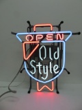 Old Style Neon Light, working, 20