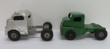Two vintage Structo Truck Cabs