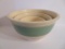 Nest of three green banded Roseville Mixing bowls