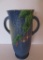 Roseville Fuschia Vase, blue, 900-9, 9