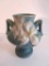 Roseville Clematis Vase, blue, 188-6, 6