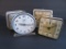 Four Vintage Alarm Clocks, table top