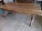 Wooden country farm table, 69