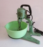 Magic Maid electric mixer, green, Model D