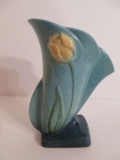 Roseville Wincraft Tulip Vase, 282-8, blue, 8