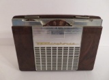 Westinghouse Transistor Radio, brown plastic, 8