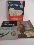 1950's Pontiac Manuals and Pontiac Road Atlas